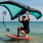 Tecniche di partenza in acqua bassa per il wingfoil: evita cadute con questi movimenti mirati