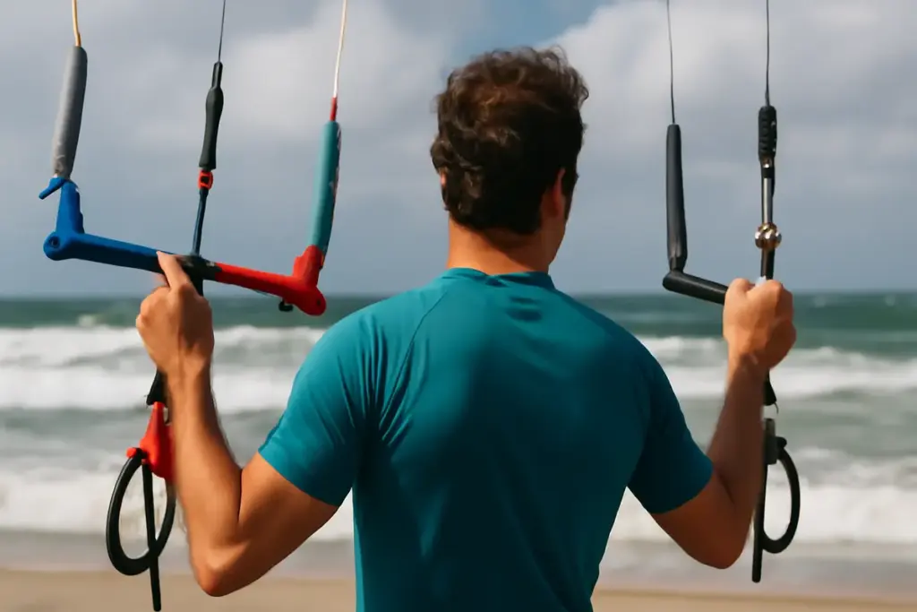 Barre kitesurf soft o rigide: quale scegliere per un controllo superiore anche con vento instabile