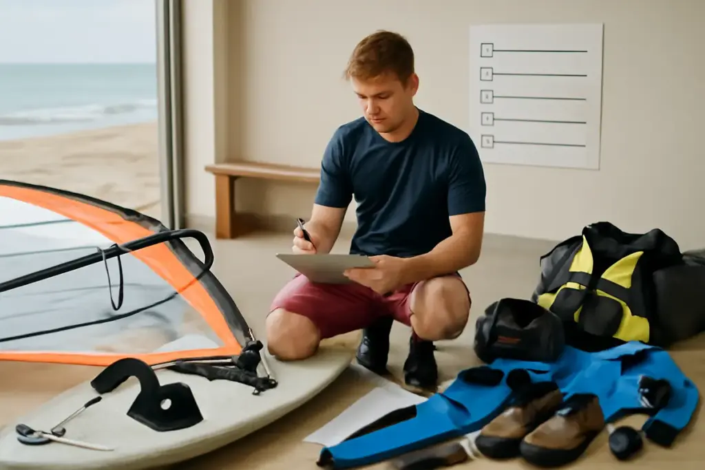 Come prepararsi a una regata di windsurf: checklist e dritte per arrivare pronto e sereno