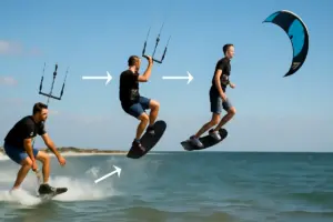 Kitesurf progressione salti: esercizi mirati che fanno davvero migliorare lo stacco
