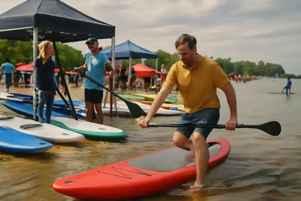 Quali festival SUP offrono prove gratuite di tavole e pagaie? Mettiti alla prova senza rischi
