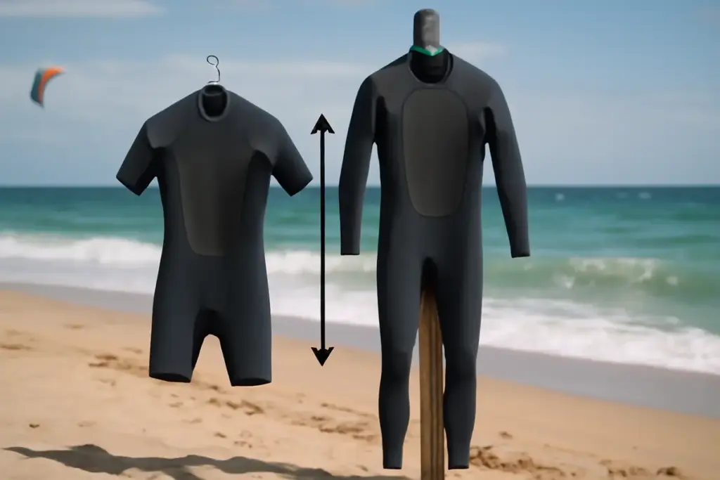 Muta corta o lunga per kitesurf in mezze stagioni? Le differenze che ti aiutano a scegliere senza sbagliare