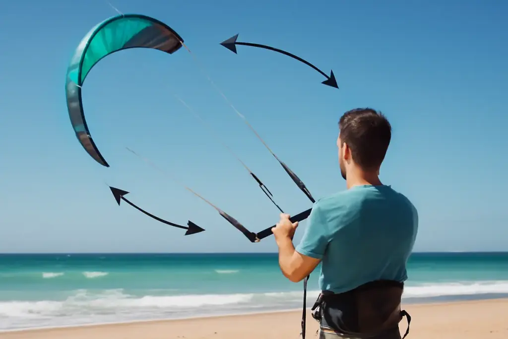 Wind window nel kitesurf: posizione corretta dell’ala che ottimizza ogni manovra