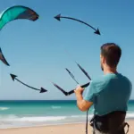 Wind window nel kitesurf: posizione corretta dell’ala che ottimizza ogni manovra