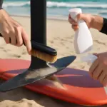 Come rimuovere correttamente la sabbia dalla base del foil? Conserva le prestazioni e previeni danni invisibili