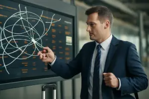 Cosa succede se le linee si accavallano in volo? La soluzione immediata che evita di perdere tempo