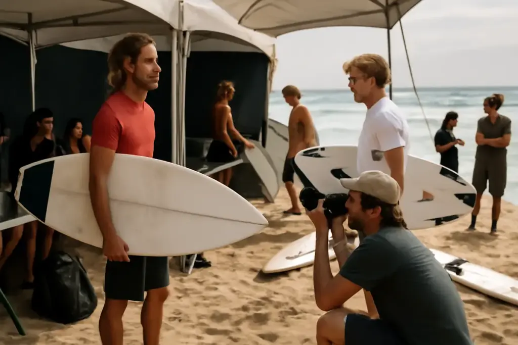 Come si svolge una giornata tipo agli eventi surf? Ecco cosa succede dietro le quinte