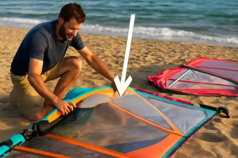 Qual è l’errore peggiore quando ripieghi la vela da windsurf? Ecco come evitarlo e farla durare di più