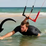 Come frenare efficacemente col bodydrag nel kite? Il trucco che salva da spiaggiamenti indesiderati