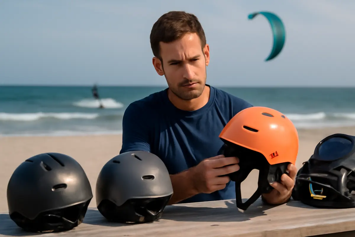 Come scegliere il casco ideale per il kitefoil: caratteristiche essenziali che tutelano davvero