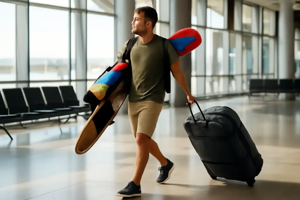 Quando conviene investire in un rolling bag per il kite? Il vantaggio concreto nei viaggi lunghi
